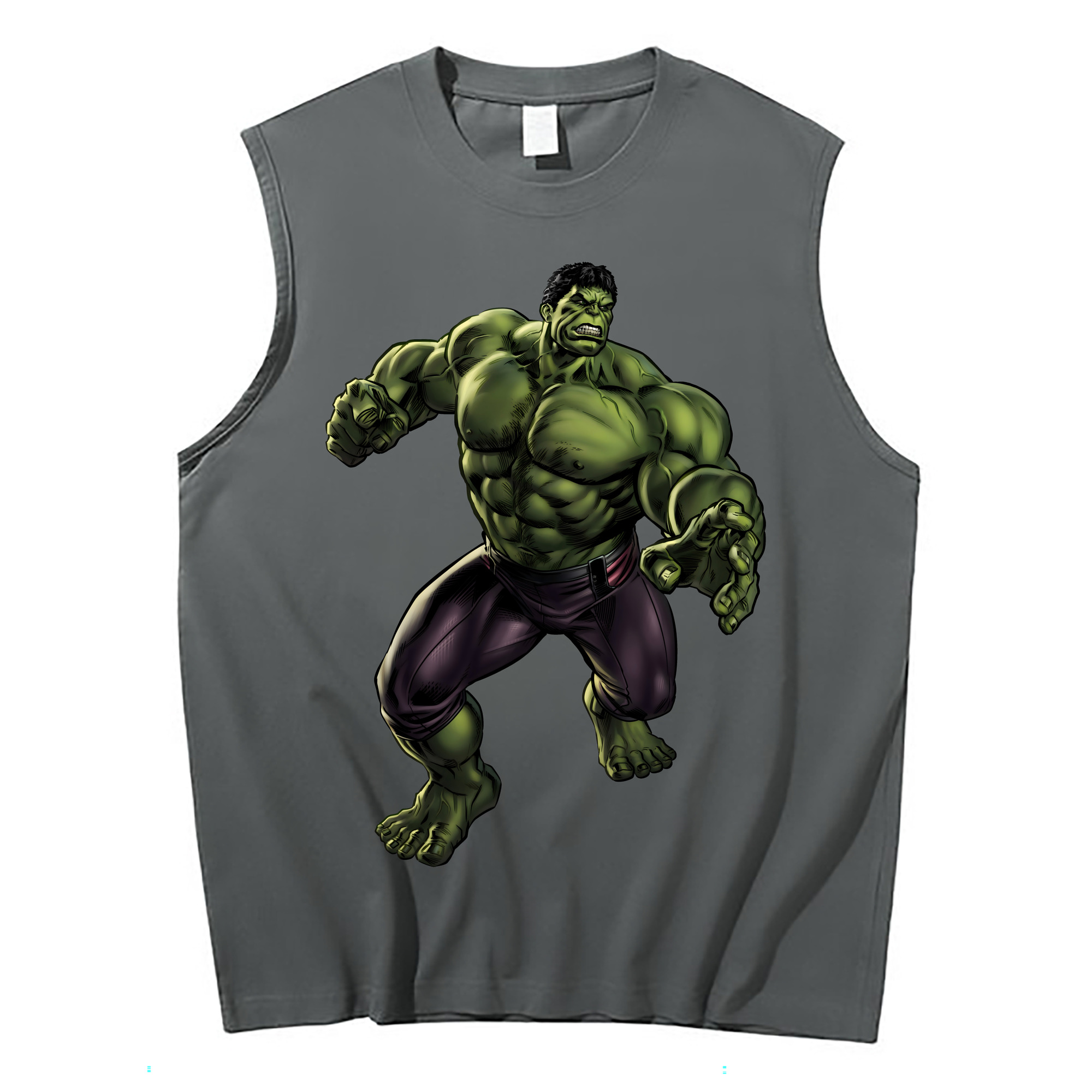 （画像用） アベンジャーズ The Avengers コットン100％タンクトップ（フロントプリント）